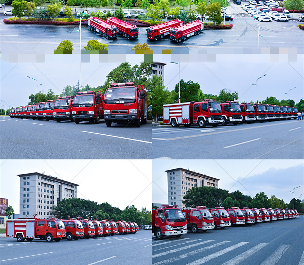 東風四驅3.5噸水罐消防車(全柴112KW)